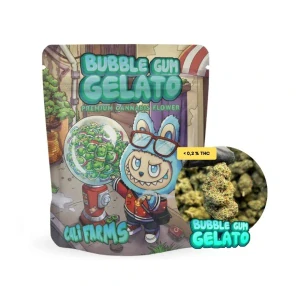 THC-X květ - BUBBLEGUM GELLATO - CALIFARMS - 2g