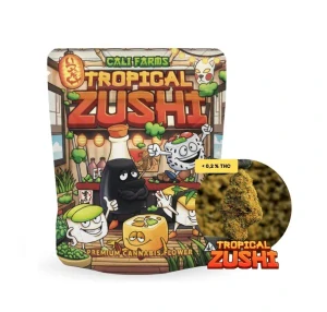 THC-X květ - TROPICAL ZUSHI - CALIFARMS - 1g