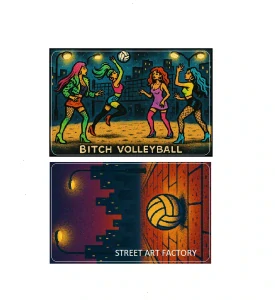 PÁRTY KARTIČKA - BITCH VOLEJBAL