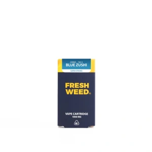 THC-X - cartridge - FRESH WEED - BLUE ZUSHI - 1ml