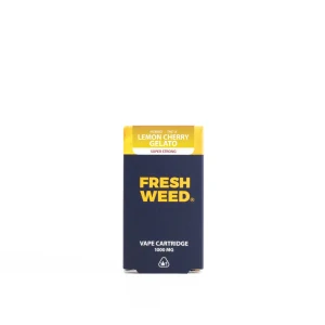 THC-X - cartridge - FRESH WEED - LEMON CHERRY GELATO - 1ml