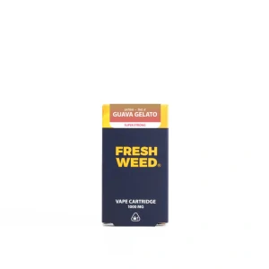 THC-X - cartridge - FRESH WEED - GUAVA GELATO - 1ml