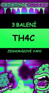 TH4C - Jednorázové vape - 2ml - balení 3ks
