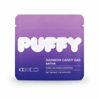 THC-X  - PUFFY CARTRIDGE - RAINBOW CANDY GAS  - 1 ML