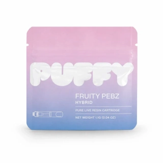 THC-X  - PUFFY CARTRIDGE - FRUITY PEBZ  - 1 ML
