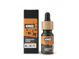 CBG+CBD kapky 40% (20+20%) broad spectrum, 10 ml - Energický režim