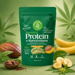 Konopný protein s kotvičníkem EXTRA, 500 g