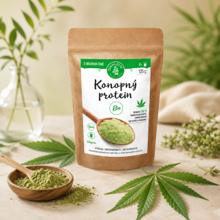 Konopný protein BIO 125 g